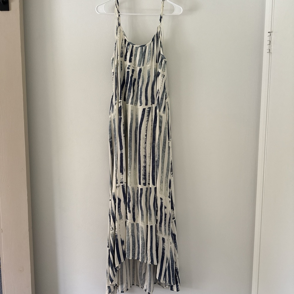 Lovestitch Black and White High Low Sundress